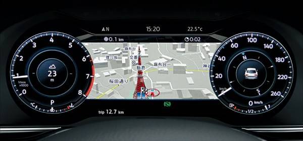ハイラインにはアクティブインフォディスプレイやパークアシストなどをパッケージ化したテクノロジーパッケージがオプション設定されている。