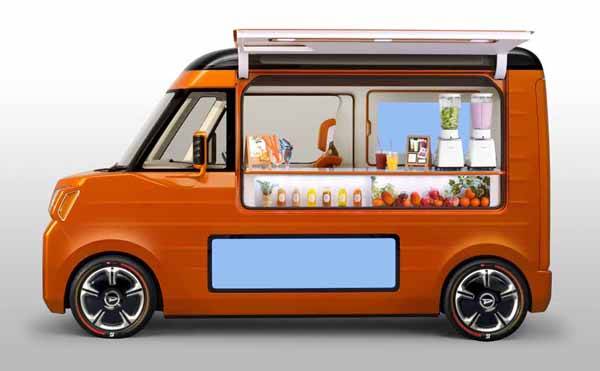 FF方式の商用車という新ジャンルの提案モデル「TEMPO」