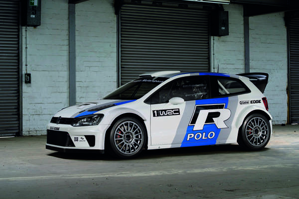 日本初公開の、オンロードレーサー「ポロWRC」