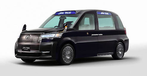 前回の東京モーターショーに出展されたJPN TAXI Concept