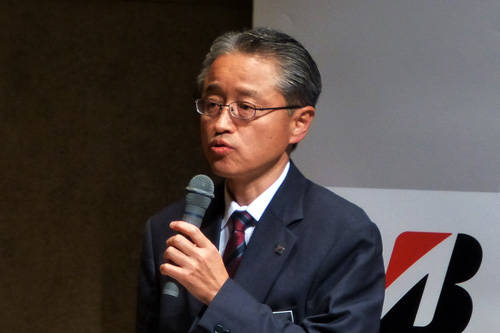 開発を担当したタイヤ開発第5部 山口渉部長