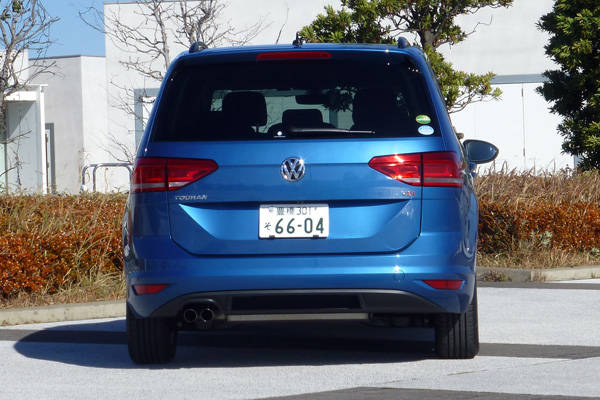 VW　トゥーラン　試乗