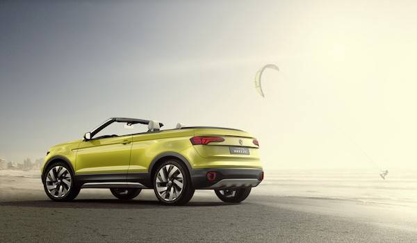 Die neue Volkswagen Studie T-Cross Breeze