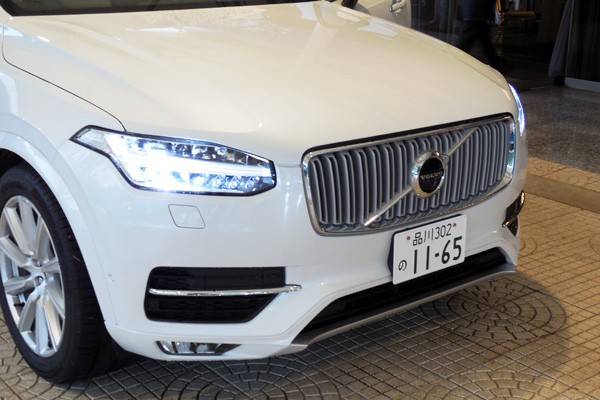 ポジションランプのデザインが特徴的