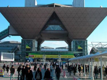 東京モーターショー会場の画像