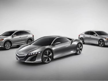アキュラブランドRDX　NSX　ILX