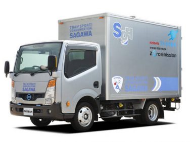 日産　e-NT400テストトラック