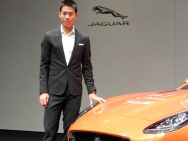 ジャガー　ブランドアンバサダー　錦織選手