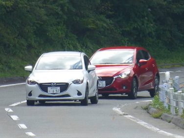 マツダ　新型デミオ試乗