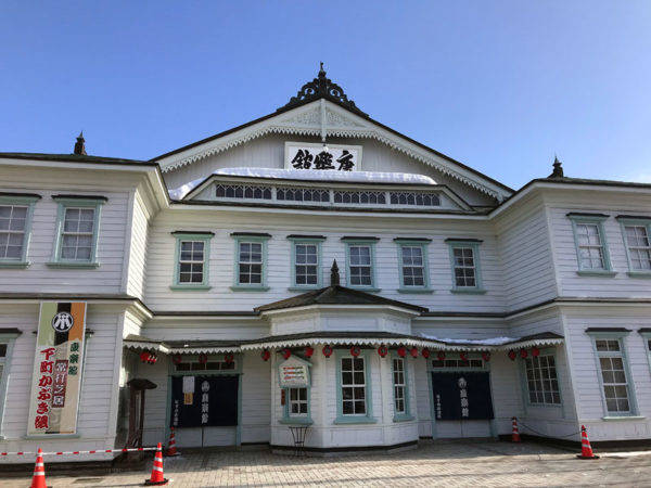 スバル雪上公道試乗会　康楽館