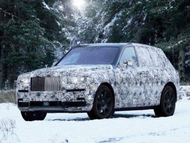 ロールス・ロイスの新しいハイ・ボディ・ビークルのモデル名が「ロールス・ロイス カリナン」に決定