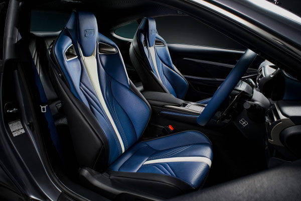 レクサス RC F F 10th Anniversary フロントシート