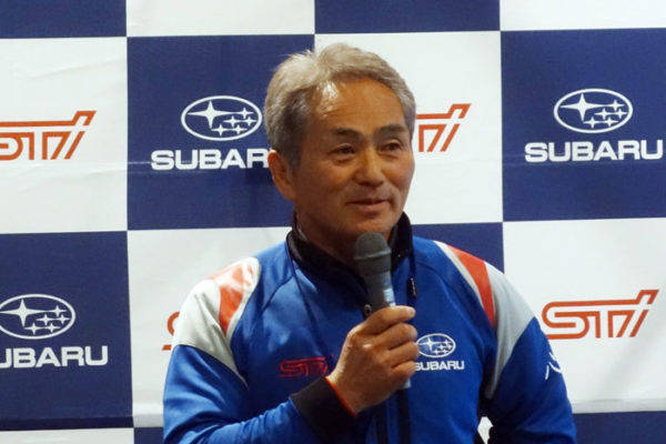 スバル　ニュルブルクリンク24時間レース参戦車WRX STI　辰己英二監督