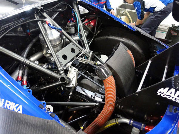 SUBARU BRZ GT300RaceMachine shakedown pipeframe suspension