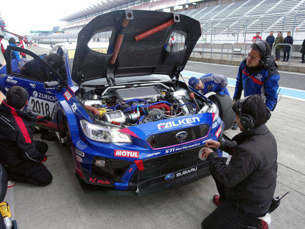 SUBARU WRX STI NBR RaceMachine shakedown setting