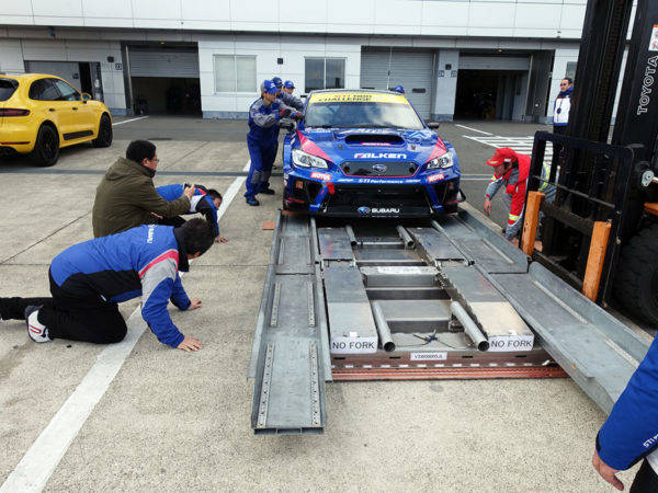 SUBARU WRX STI NBR RaceMachine shakedown　palettecareer