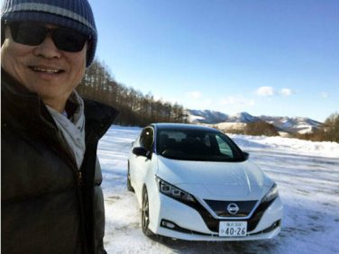 新型日産・リーフ 編集長レポート 信じられないほどの雪道安定走行能力を発揮！