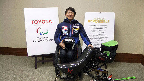 トヨタ　パラアスリートサポート　森井大輝選手