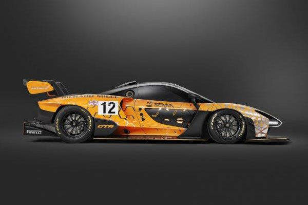 マクラーレン・セナGTR　サイドビュー