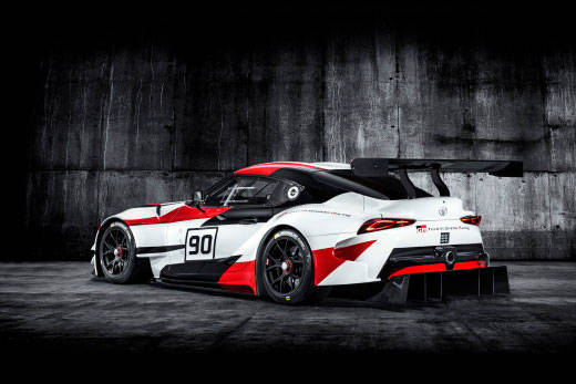 ジュネーブモーターショー　トヨタ　GR Supra Racing Concept　リヤスタイル
