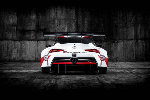 ジュネーブモーターショー　トヨタ　GR Supra Racing Concept　リヤスタイル　ディフューザー　ウイング