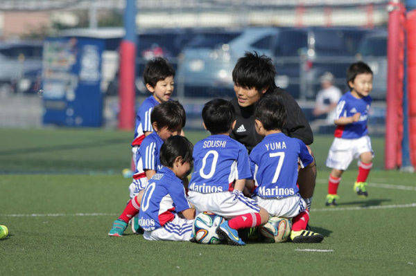 日産　春休みファミリーイベント　F・マリノスサッカー教室