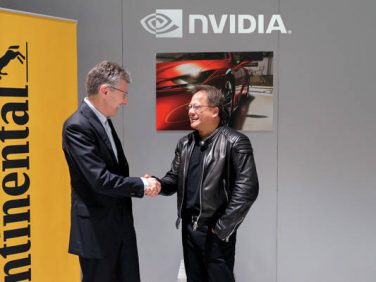 コンチネンタル NVIDIA社と提携 自動運転向けAIの世界生産を目指す