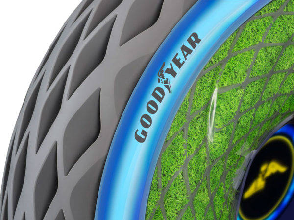 グッドイヤー コンセプトタイヤ Oxygene オキシジェン 可視光通信システム