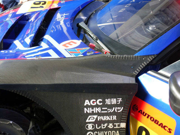 スバル　スーパーGT　GT300　BRZ　富士スピードウェイ　公式テスト　2018年仕様フロントフェンダー