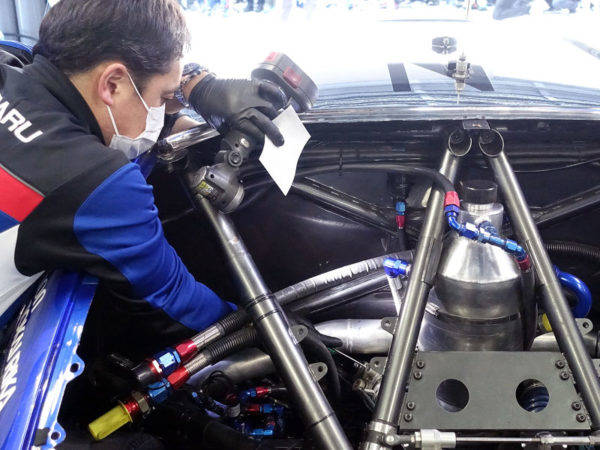 スバル　スーパーGT　GT300　BRZ　富士スピードウェイ　公式テスト　サスセッティング