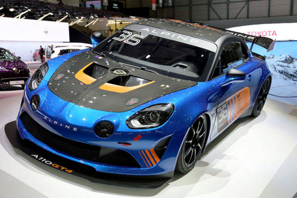 ジュネーブモーターショー アルピーヌA110GT4