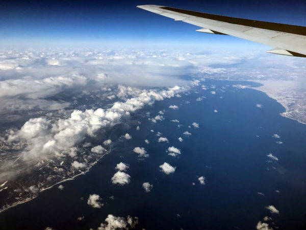 クルマと過ごす日々 vol.20　機上からの風景