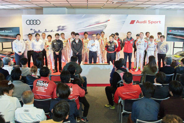 アウディ・ジャパン　2018モータースポーツ活動　サポートドライバー