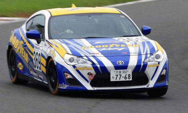 86/BRZレース　平中克幸選手