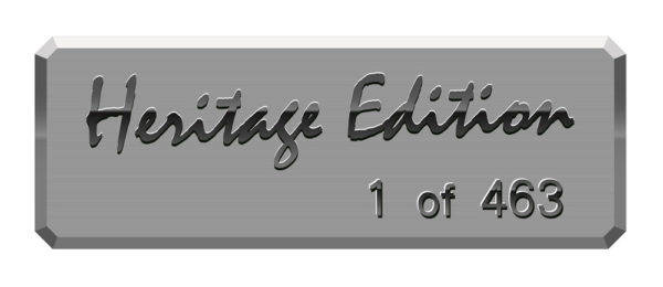 メルセデス・ベンツ　G350d Heritage Edition　シリアルナンバー入りプレート