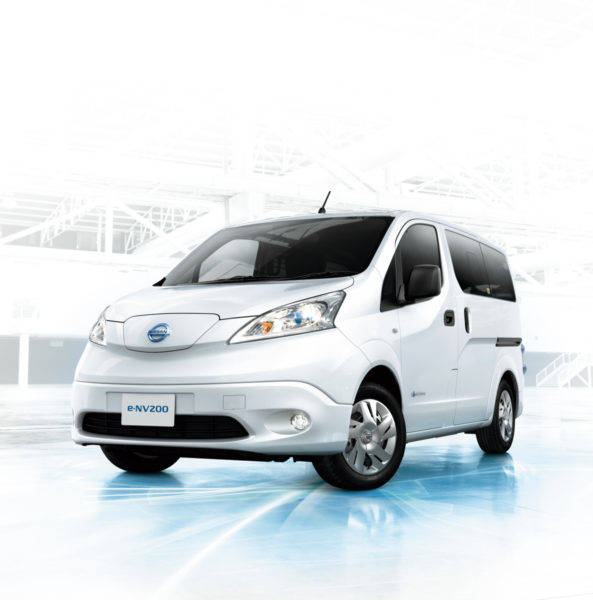 日産　e-NV200をマイナーチェンジ　フロントスタイル
