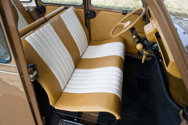 シトロエン　2CV　フロントシート