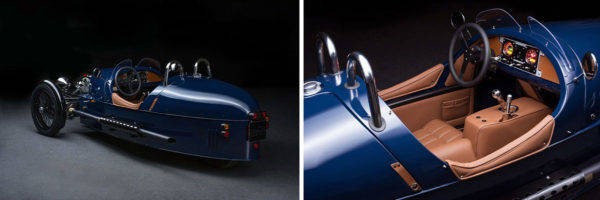 モーガン　モーガンカーズ・ジャパン　正規輸入開始 3WHEELER リヤスタイル　インテリア