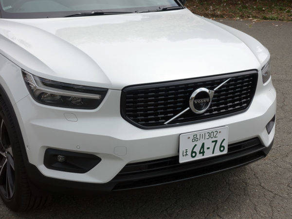 ボルボXC40　試乗　フロントフェイス