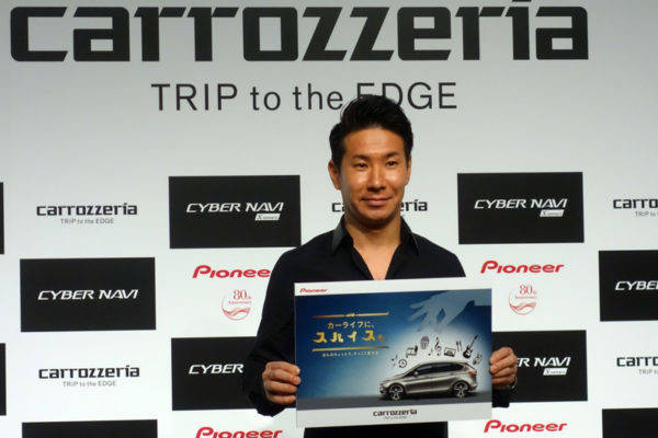 カロッツェリア　サイバーナビ　サイバーナビX　アンバサダー　小林可夢偉