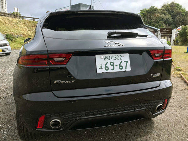 Vol.106 吉田由美のピンポイント＆チャームポイント　ジャガー　E-PACE　リヤスタイル