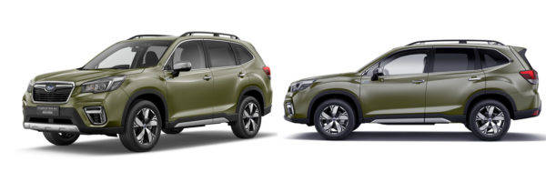 スバル　北京モーターショー2018　インテリジェントボクサー搭載　新型中国仕様フォレスター発表　フロントスタイル　サイドビュー