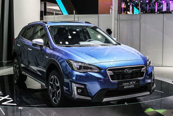 スバル　北京モーターショー2018　インテリジェントボクサー搭載　XV