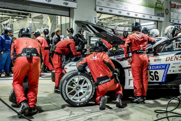 2018ニュルブルクリンク24時間レース トヨタGAZOOレーシング レクサスLCプロトタイプ ピット作業