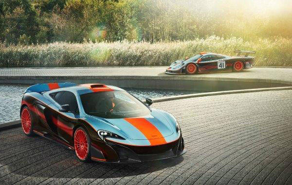 マクラーレン　F1GTRペイント　675LT