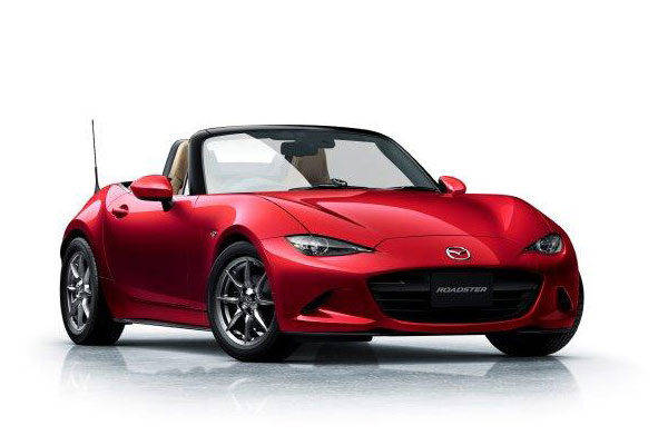 マツダ　ロードスター特別仕様車キャラメルトップ　フロントスタイル