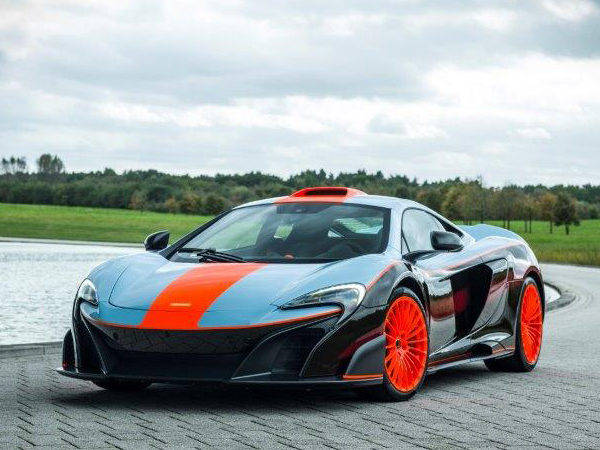 マクラーレン　F1GTRペイント　675LT　フロントスタイル