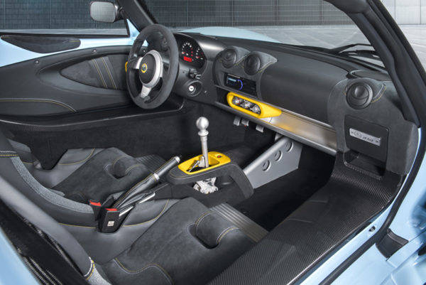 ロータス　エキシージスポーツ410　インテリア