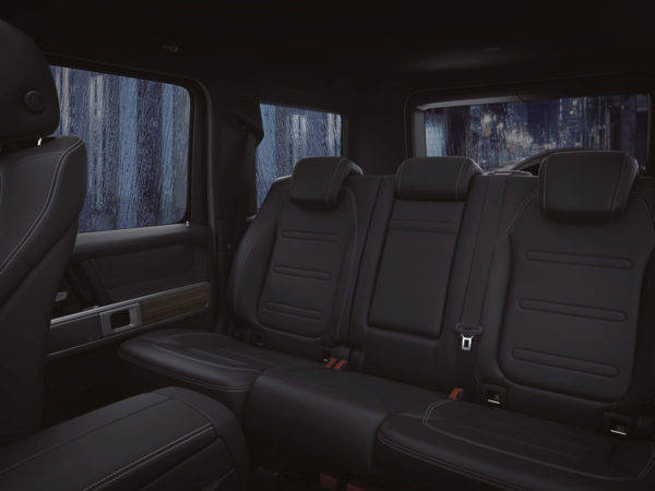 メルセデス・ベンツ　新型Gクラス　リヤシート