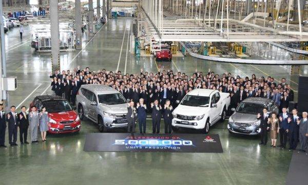 三菱　ミツビシ・モーターズ・タイランド（MMTh）　タイ累計生産500万台達成